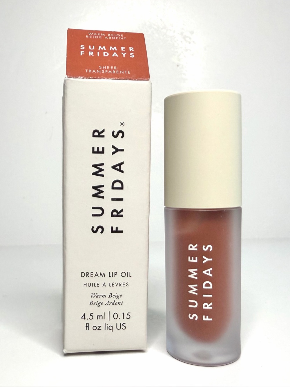 Summer Fridays Dream Lip Oil Warm Beige